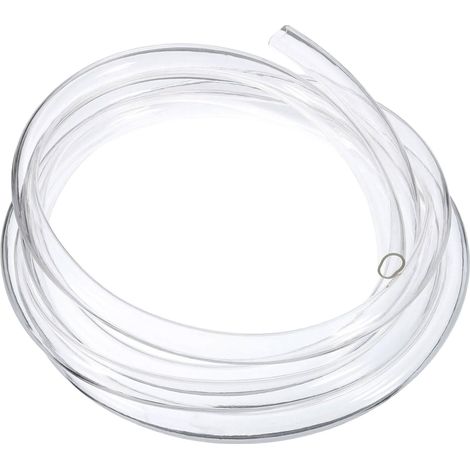 Tube en PVC 16mm ID x 19mm OD x 1.5mm Épaisseur, Tuyau Aquarium, Tube en PVC Transparent de 300cm de Long, Tuyau D'Eau en Plastique Léger et Flexible pour L'Aquaponie (1/5)