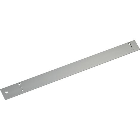 [NEUWERTIG] B-Ware Dormakaba Montageplatte Trägerplatte Türbeschlag G Emf Silber Aluminium