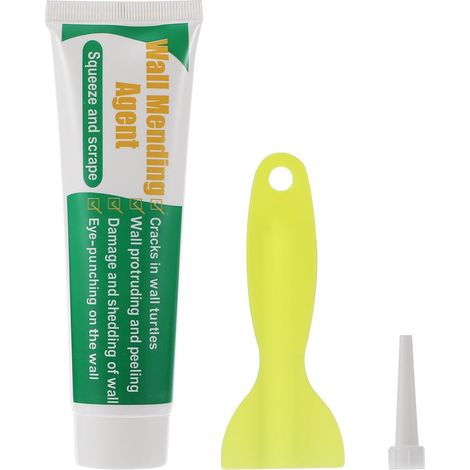 Crème de Réparation Murale Blanche, Kit 1 Set, Pâte Plastique (1/5)