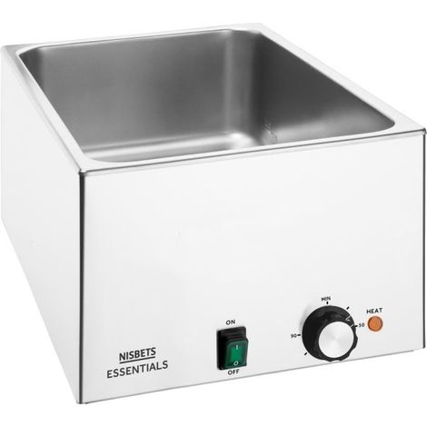 Bain-marie - 645 x 432 x 327 mm - NISBETS ESSENTIALS (1/3)