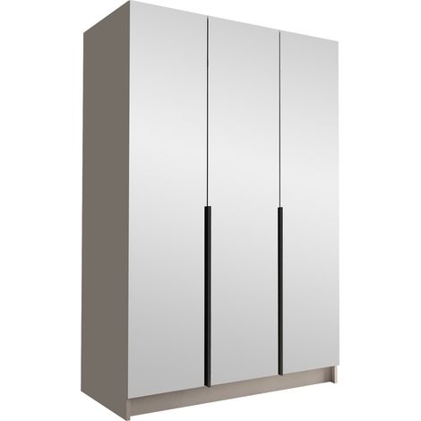 Armario Closico Decoron III, Cachemira, 215x150x58cm, Puertas de armario: Con bisagras, Número de estantes: 0 (1/4)