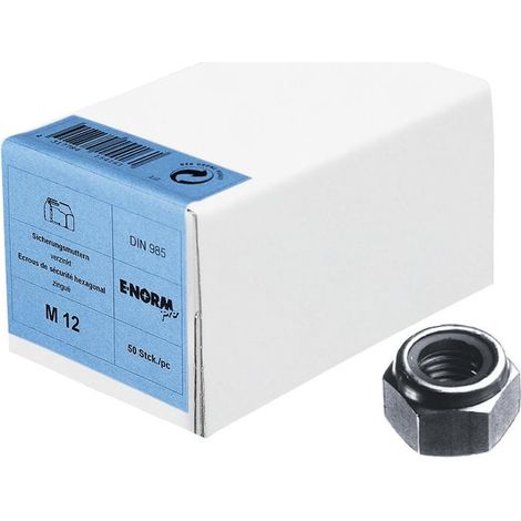 E-NORMpro DIN 985 galZn M20 HP (1/3)