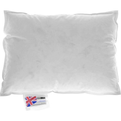HOMESCAPES Duck Feather and Down Cushion Pad Inner Insert Filler 40 x 30 cm (16 x 12") (1/2)