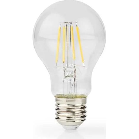 Nedis Bombilla LED Filamento E27 Blanco Cálido 8W