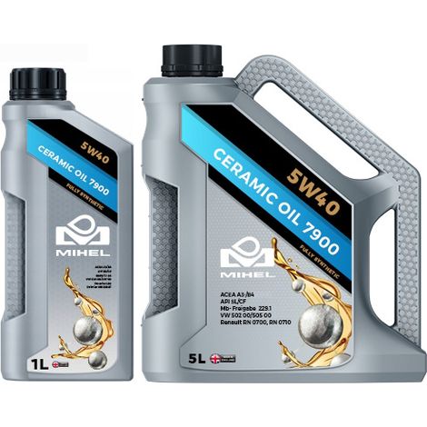 Aceite cerámico Mihel 7900 5W40 5L - TEC M852536