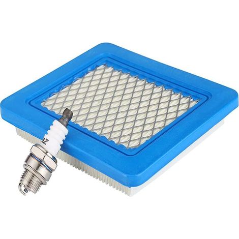 Filtro aria per tosaerba Candela per motori Briggs & Stratton serie 625 650 675 491588 399959 491588S Wolf 2058411 Accessori Honda GCV (Filtri aria e candela L7T) (1/5)