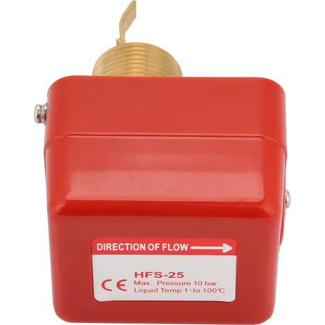 1"-Paddel-Wasserdurchflussschalter, teilweise aus Edelstahl, 6–380 V, 1,0 MPa, SPDT-Kontakte (1/5)