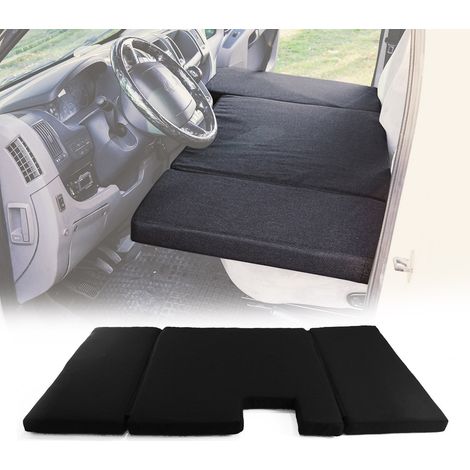 OMAC Matelas de Camping Pliable pour VW Crafter 2017-2026 en Polyester Noir (1/5)