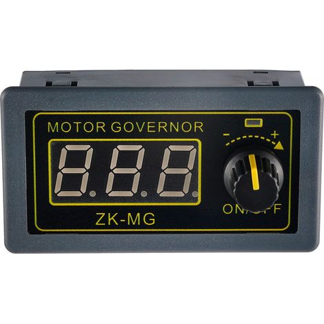 Contrôleur de Vitesse de Moteur PWM Régulateur de Vitesse Réglable avec Commutateur Rotatif Variable en Continu DC 5V 12V 24V 150W Module de Pilote de Générateur de Signal (1/4)