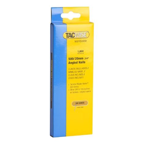 Tacwise 0479 500 Chiodi Angolati Inossidabili da 20 mm (1/2)