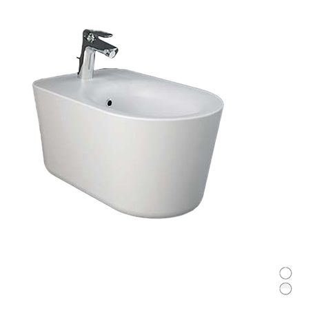 Bidet sospeso valet er.rub bianco alpino