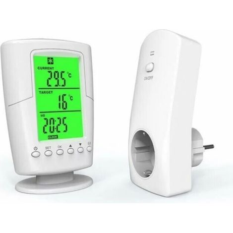 Drahtloses programmierbares Thermostat, intelligentes Haushalts-Thermostat, Steuerungsthermostat zur Temperaturisolation und Synchronisation