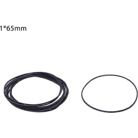 Ersatzgummiriemen für riemengetriebene Plattenspieler – 65 mm, halbierbar