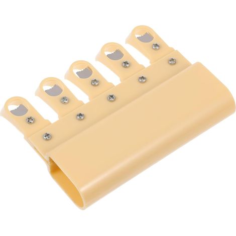 Tableau blanc portable en plastique jaune avec règle pentagramme (1/5)
