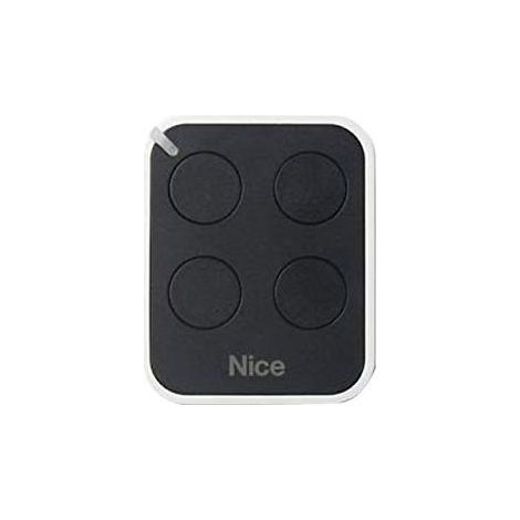 SICETECH 6900912 Nice Era One4 Radiocomando Apricancello 4 Tasti 433,92 MHz Rolling Code Autoapprendimento colore Nero