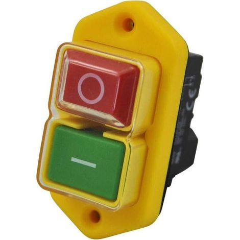 Interrupteur intégré KEDU KJD17 B - Interrupteur sans tension 230V avec déclencheur à faible tension et contact de bobine (1/5)