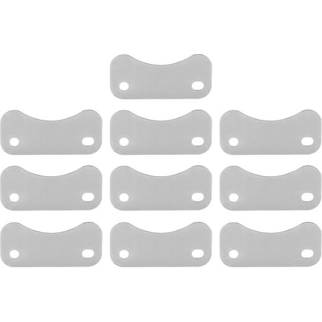 Jeu de 10 plaques de clapet fonte pour pompe à air, réparation cylindre 95mm, accessoires 0.97/1.13, pièces compatibles. (1/5)