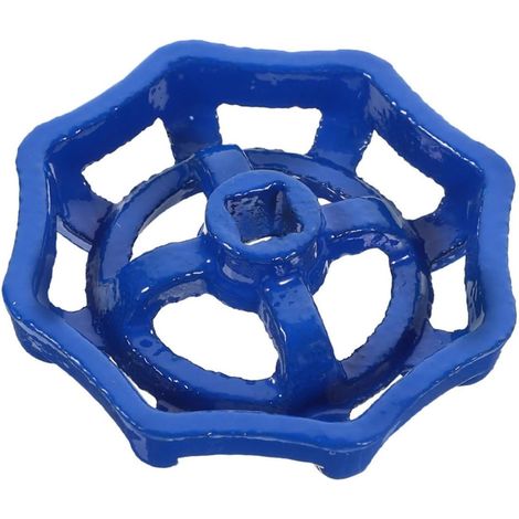 Poignée de Vanne Contrôle de L'eau en Fer Bleu Facile à Installer (1/5)