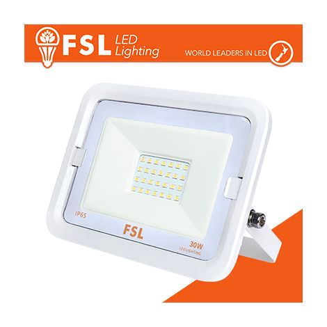 Proiettore per esterni Bianco 30W - IP65 115° 6500K