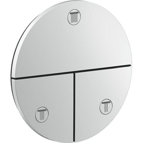 hansgrohe AXOR ShowerSelect ID Ventil, 3 Verbraucher, Unterputz, (1/2)