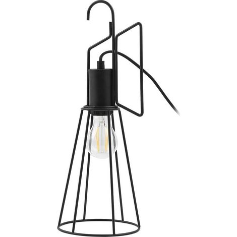 Table Lamp 'Tharion' made of Metal for Living Room & Dining Room