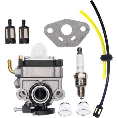 Carburador Hippotech 16100-ZM5-803 con kit de línea de combustible para motores de 4 tiempos GX31 GX22 FG100 16100-ZM5-803 Carb (1/4)