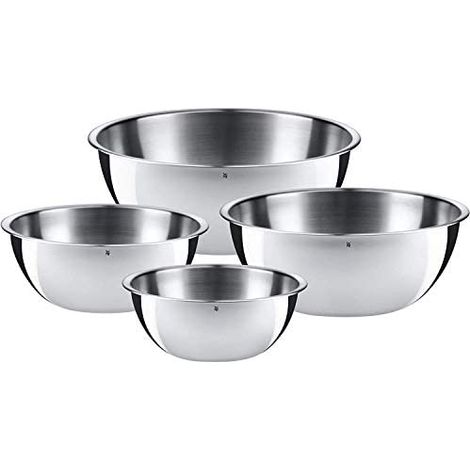 WMF Gourmet Set di 4 Ciotole impilabili in Acciaio Inossidabile (1/5)