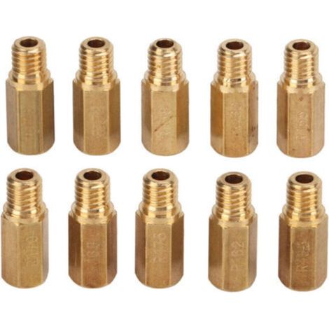 10-teiliger Hauptdüsensatz aus Metall für Keihin FCR MX, PWK, PWM, PE, PJ 155-178 (1/5)