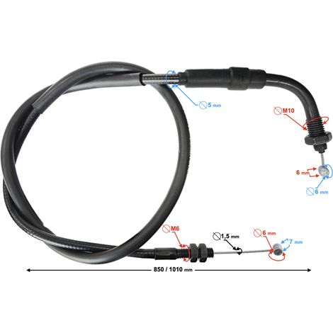 Cavo dell'acceleratore Voge 300 Rally (1/2)