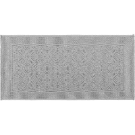 HAOMY - Tapis de bain KYMI Béton 55 x 110 cm