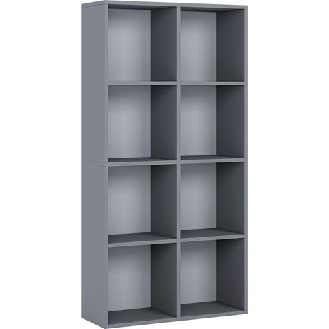 8 Cube Storage Unit, Grey (1/5)