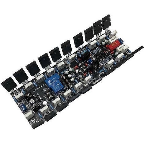 Carte d'amplificateur mono haute puissance 1000W, carte d'amplificateur de scène professionnelle équipée de tubes à vide 5200+1943, compatible avec les amplificateurs audio DIY. (1/5)