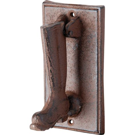 Esschert Design Türklopfer Stiefel 15,9 cm - Gusseisen