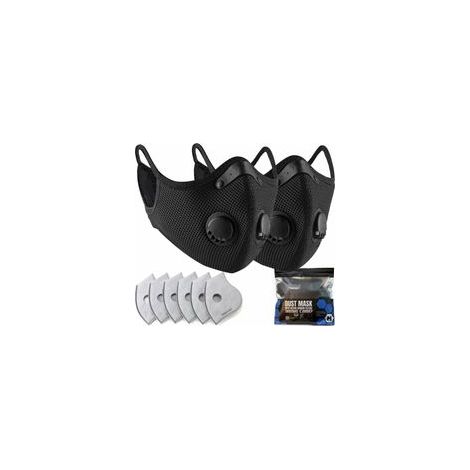 6-Layer Respiratory Protection Mask - EAPI Filtration - Perfect Fit - Compatible with Activated Carbon Filters (1/5)