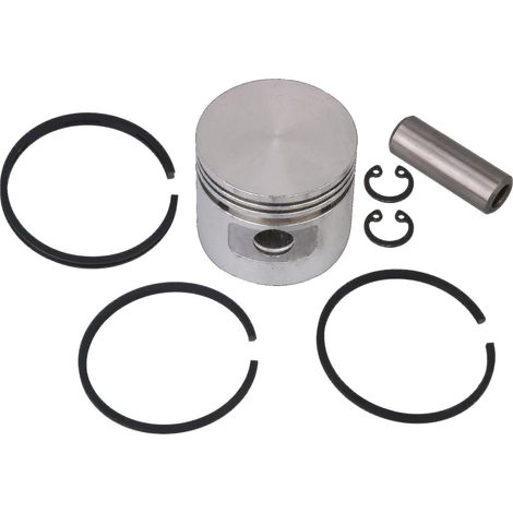 Piston de remplacement en métal 47 avec segments, axe et circlips pour compresseur d'air