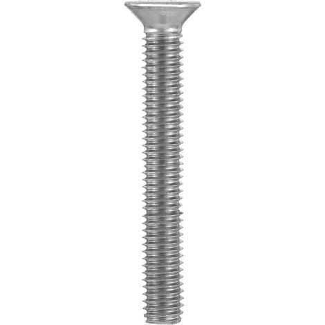 MASIDEF - 12 PEZZI - VITI PER METALLO CON TESTA PIANA SVASATA - IN ACCIAIO INOX 5,0x16MM