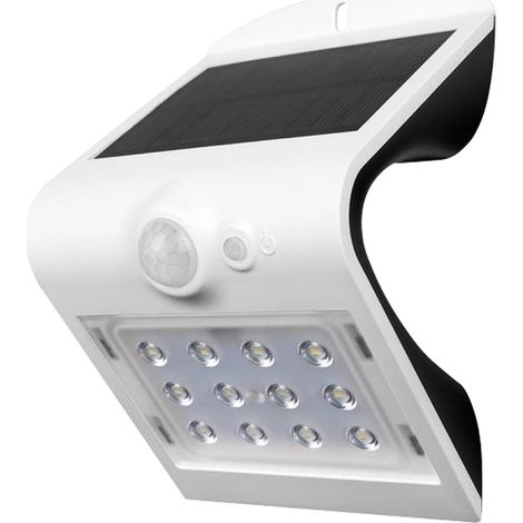 LAMPADA SOLARE DA PARETE 'VT-767-2' nera  - VTAC