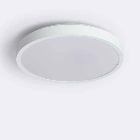 LED-Deckenleuchte Außen 18W Rund mit Radar-Bewegungssenor mit IR-Fernbedienung Ø300 mm 4000K Neutralweiß