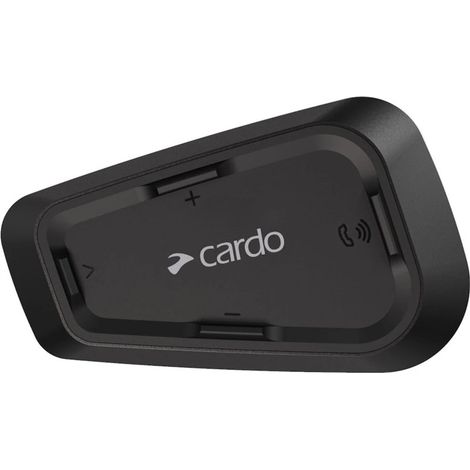 Cardo Spirit HD intercomunicador para motocicletas 2 canales 600 m Negro