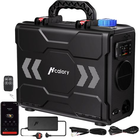 Chauffage de voiture portable, carburant diesel, contrôle Bluetooth, TB2S avec Adaptateur (1/2)