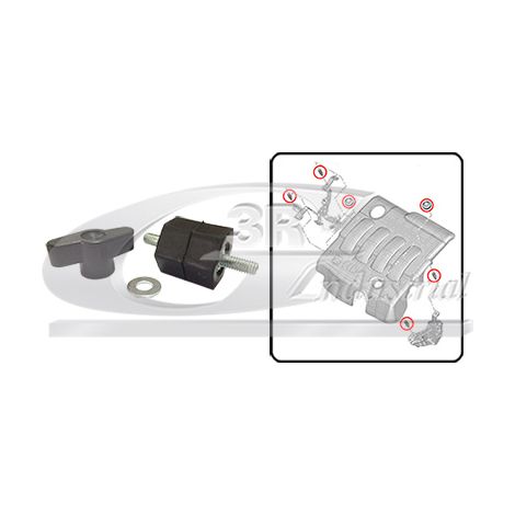 3RG 80203LD SOPORTE TAPA MOTOR