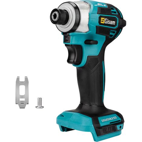 Tournevis à percussion Makita 18V sans fil brushless 688 N.m – 1/4”, perceuse électrique puissante, version sans batterie (1/5)
