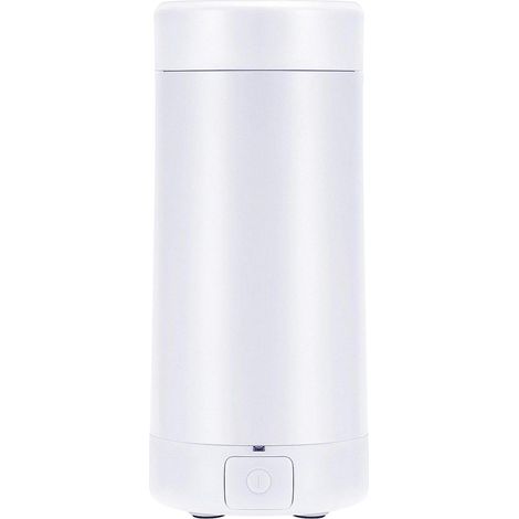 Bouilloire électrique de voyage portable, mini thermos, théière à ébullition rapide, tasse chauffante, bouteille en acier inoxydable (1/5)