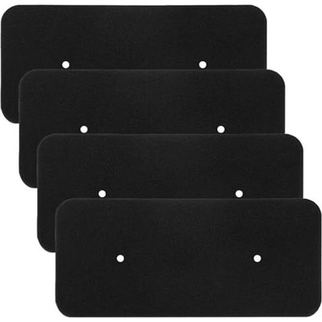 SHINING HOUSE Stück Schaumstofffilter für Wäschetrockner, Hoover Candy 40006731 Wäschetrocknerfilter, Schaumstofffilter für Wärmepumpen-Wäschetrockner 275 × 125 × 10 mm