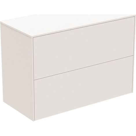 IDEAL STANDARD T4328Y1 Armoire sous-lavabo WT Conca, 2 tiroirs (1/2)