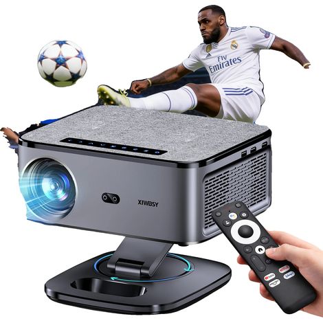 Proyector, alto brillo, funciones inteligentes, T08 Plus-TVStick, enchufe europeo (1/5)