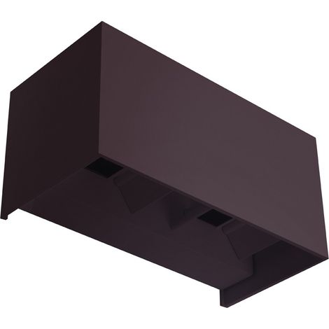 Aplique de exterior LED Open Plus (4x5W)  Marrón óxido (1/5)