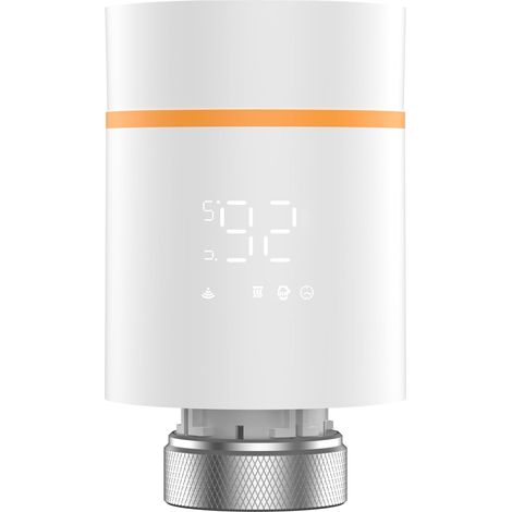 Yasorn Cabezal Termostático WiFi, Control Remoto por App con Protección contra Sobrecalentamiento y Ahorro Energético – Ideal para Radiadores Estándar en el Hogar (1/5)
