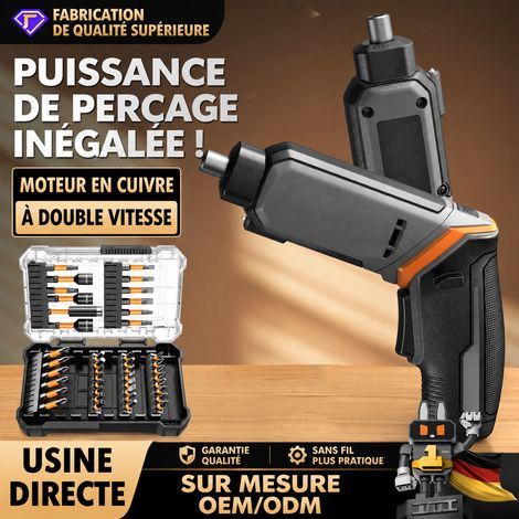 Mini tournevis électrique KO configuration standard sans fil 3,6V visseuse droite 250 tr/min 365 g – Livraison gratuite (1/5)