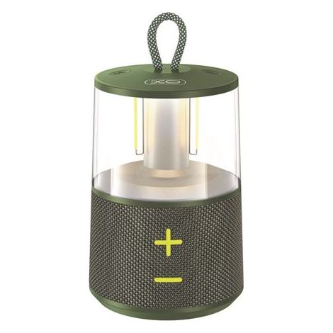 Xo f59 speaker bluetooth 5w con lampada da campeggio - colore verde